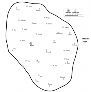 Hanseatic League, Deep Periphery
